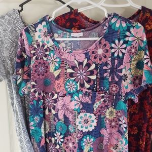 Set of 3 LULAROE Carly Dress *used*